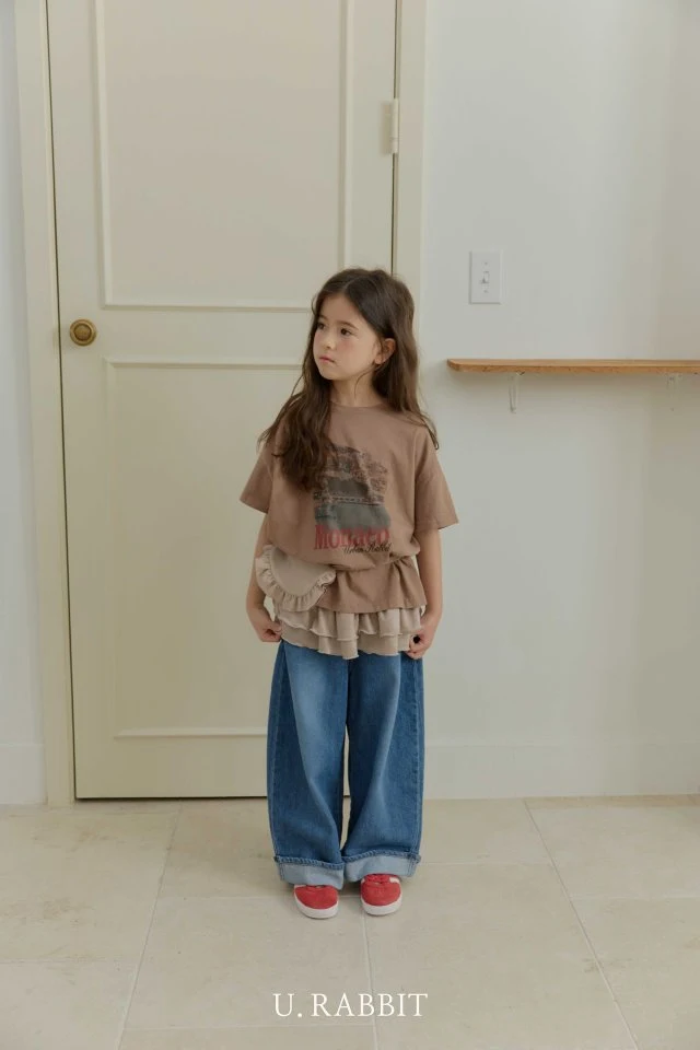 Urban Rabbit - Korean Children Fashion - #kidsshorts - Shamood Frill Belt Bag - 12