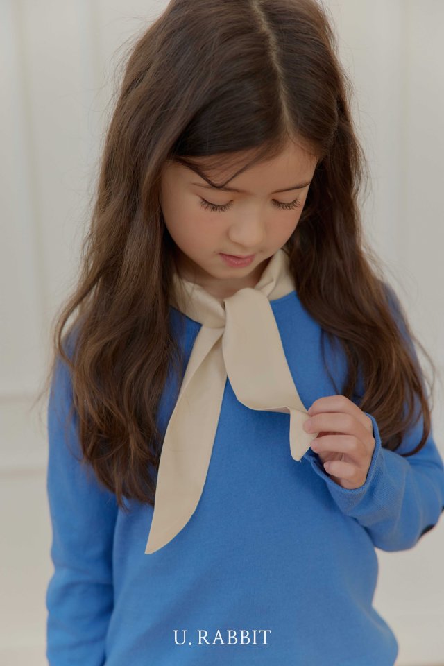 Urban Rabbit - Korean Children Fashion - #kidsshorts - Scarf Blouse - 7