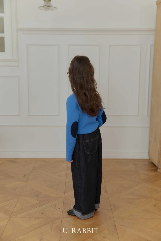 Urban Rabbit - Korean Children Fashion - #kidsshorts - Elbow Point Knit Tee - 7
