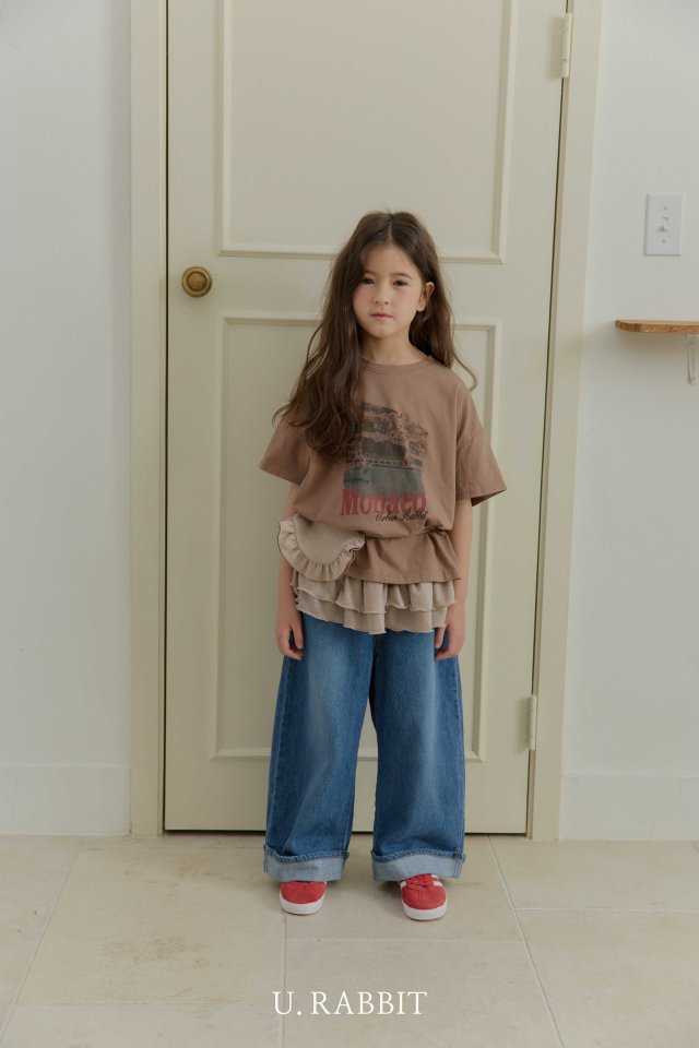 Urban Rabbit - Korean Children Fashion - #kidsshorts - Monaco Box Tee - 5