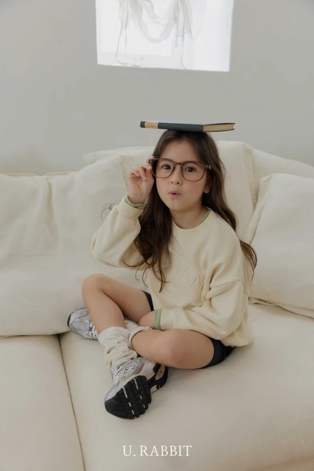 Urban Rabbit - Korean Children Fashion - #magicofchildhood - Urban Embossed Sweatshirt - 6