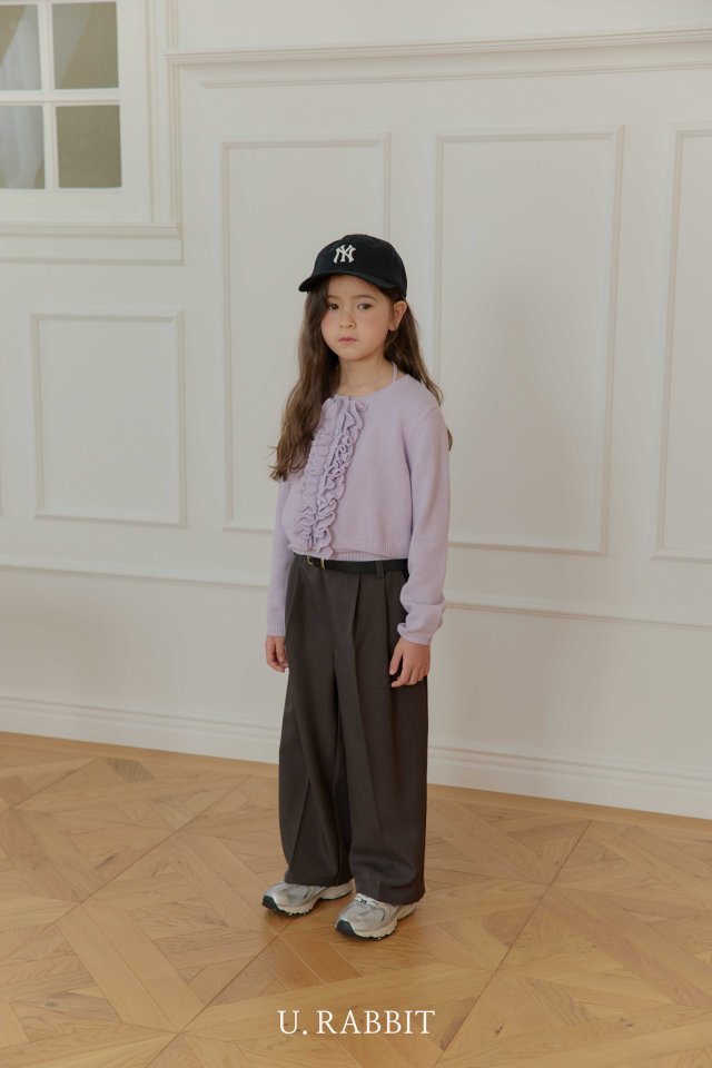 Urban Rabbit - Korean Children Fashion - #minifashionista - Flowing Two-tuck Slacks - 9