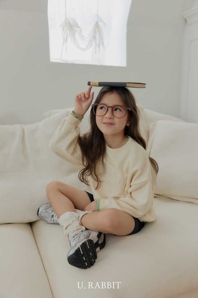 Urban Rabbit - Korean Children Fashion - #minifashionista - Urban Embossed Sweatshirt - 7