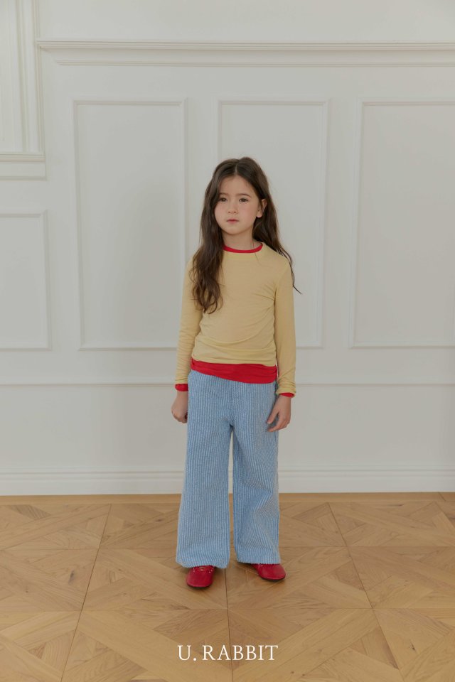 Urban Rabbit - Korean Children Fashion - #minifashionista - Spring Soft Slim Tee - 6