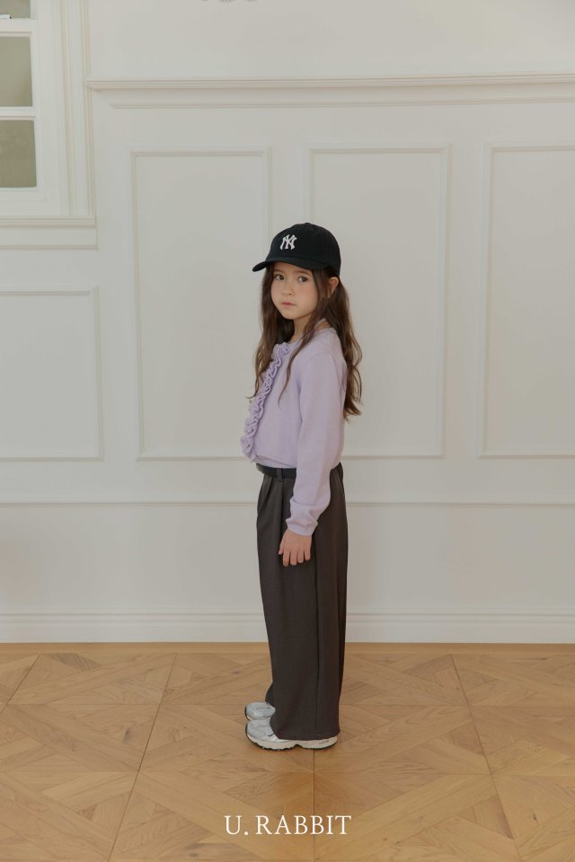 Urban Rabbit - Korean Children Fashion - #prettylittlegirls - Flowing Two-tuck Slacks - 10