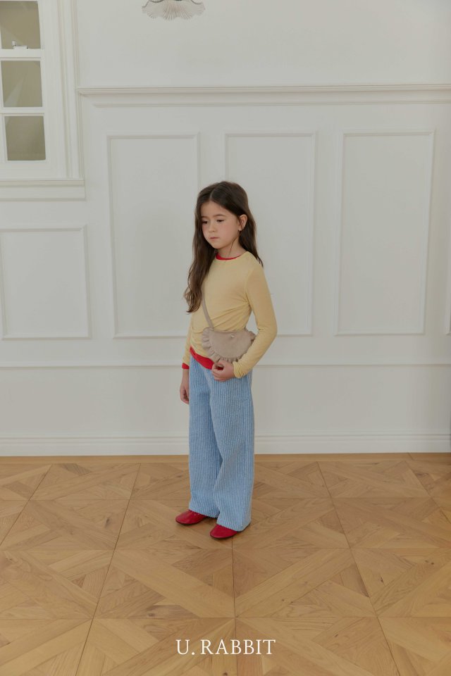 Urban Rabbit - Korean Children Fashion - #prettylittlegirls - Spring Soft Slim Tee - 7