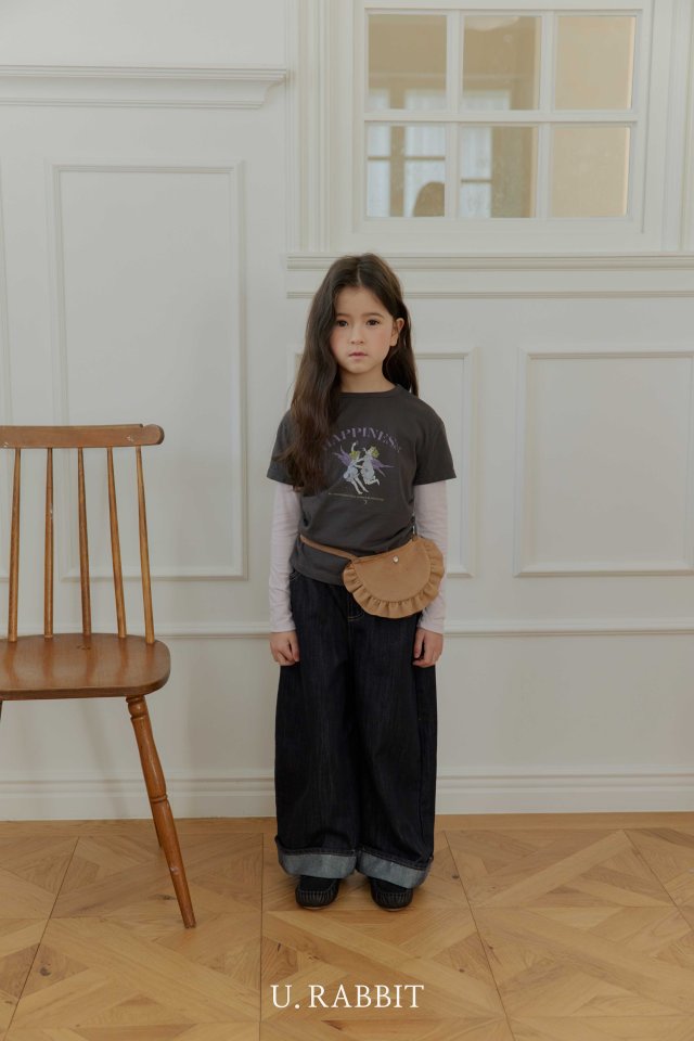 Urban Rabbit - Korean Children Fashion - #stylishchildhood - Shamood Frill Belt Bag - 6