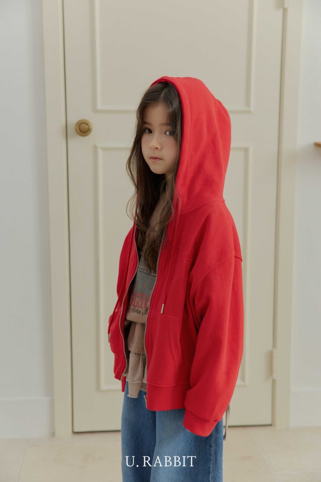Urban Rabbit - Korean Children Fashion - #todddlerfashion - Original Hoodie Zip-up