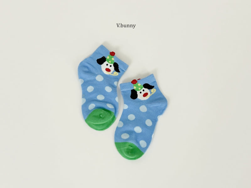 V Bunny - Korean Children Fashion - #Kfashion4kids - Muffler Dog Socks Set - 11