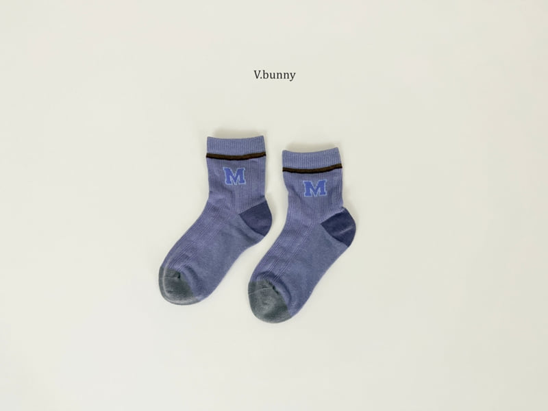 V Bunny - Korean Children Fashion - #Kfashion4kids - M Street Socks Set - 8