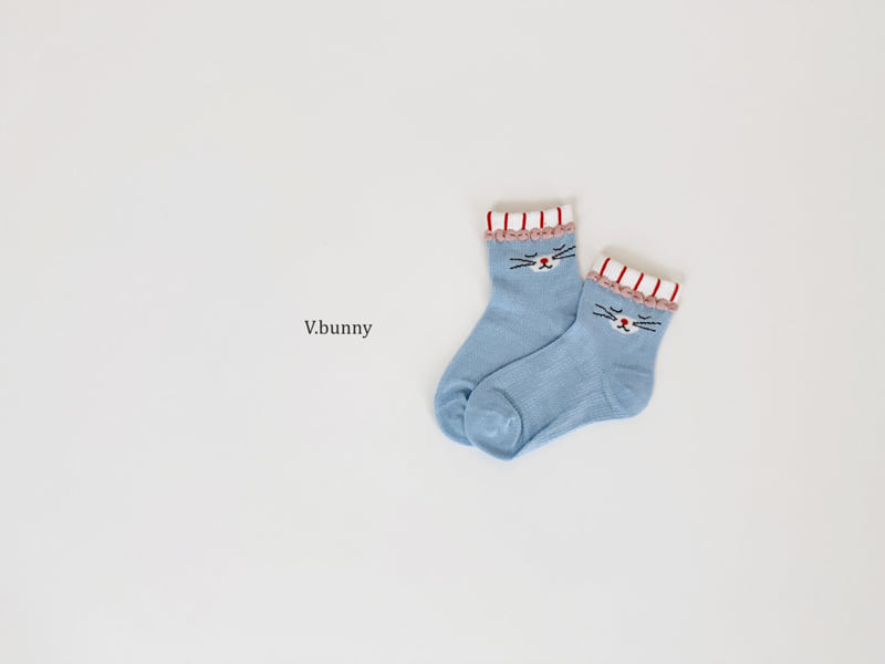 V Bunny - Korean Children Fashion - #Kfashion4kids - Dear Friend Socks Set - 9