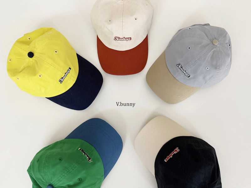 V Bunny - Korean Children Fashion - #childofig - Nono Color Block Cap - 5