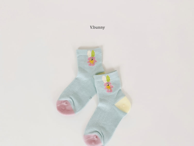 V Bunny - Korean Children Fashion - #childofig - Keyring Socks Set - 11