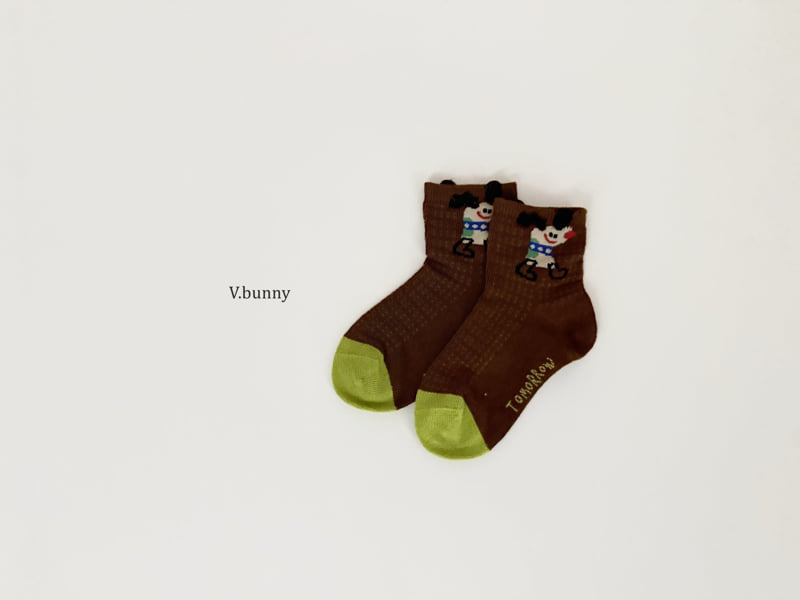 V Bunny - Korean Children Fashion - #childofig - Teapot Socks Set - 10