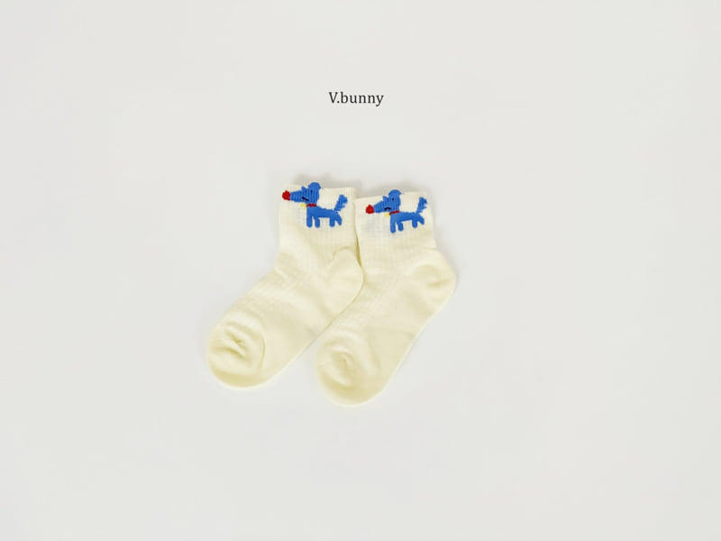 V Bunny - Korean Children Fashion - #childofig - Teapot Socks Set - 9