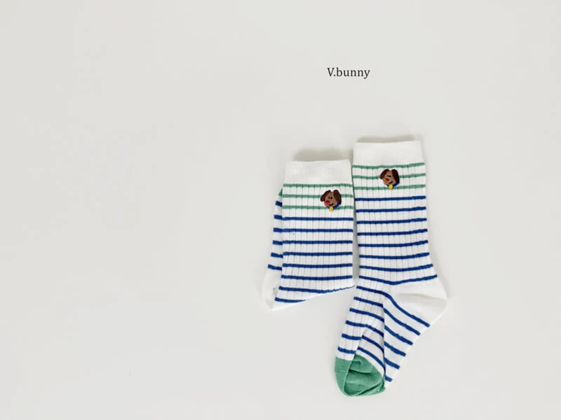 V Bunny - Korean Children Fashion - #childofig - Mungs Socks Set - 9