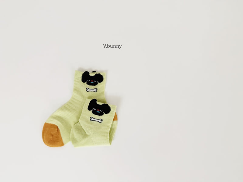 V Bunny - Korean Children Fashion - #childrensboutique - Teapot Socks Set - 11