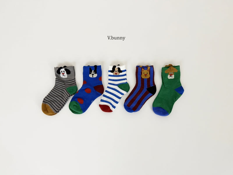 V Bunny - Korean Children Fashion - #childrensboutique - Oji Socks Set