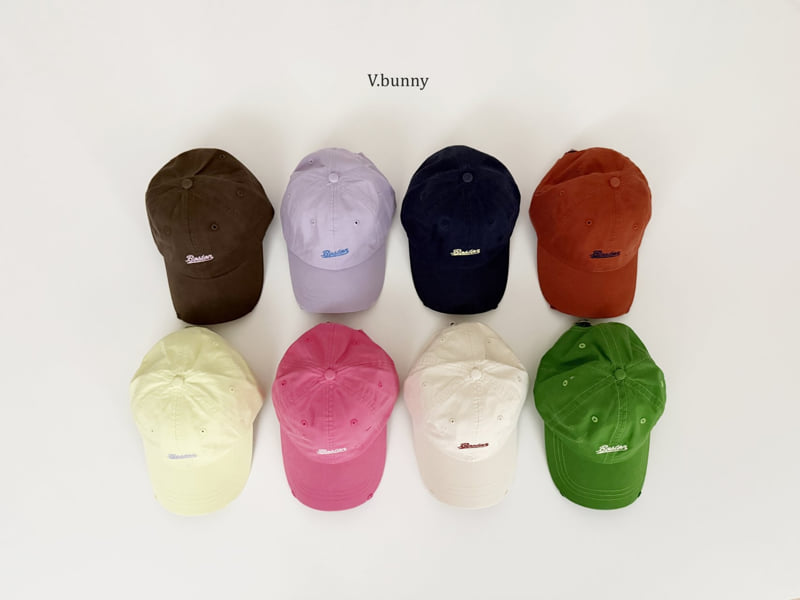 V Bunny - Korean Children Fashion - #designkidswear - Bean Boston Cap
