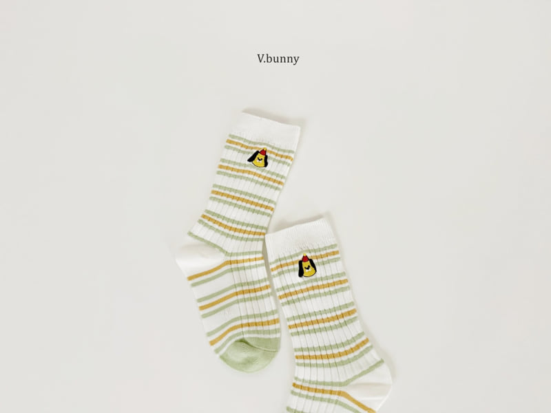 V Bunny - Korean Children Fashion - #designkidswear - Joyful Socks Set - 10
