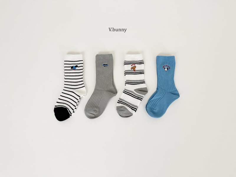 V Bunny - Korean Children Fashion - #designkidswear - What Is Socks Set