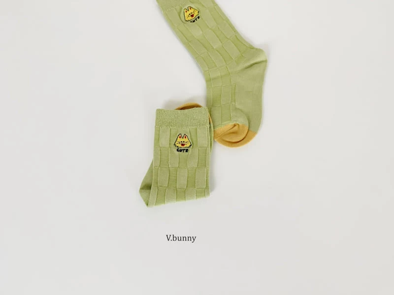 V Bunny - Korean Children Fashion - #discoveringself - Joyful Socks Set - 11
