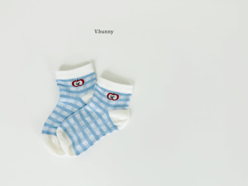 V Bunny - Korean Children Fashion - #discoveringself - Sunny Ribbon Socks Set - 9