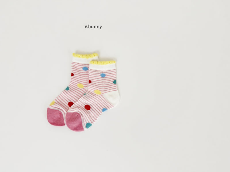 V Bunny - Korean Children Fashion - #discoveringself - Parade Socks Set - 11