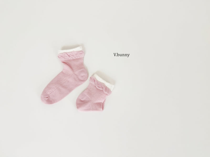 V Bunny - Korean Children Fashion - #discoveringself - Milk Ribbon Socks Set - 10