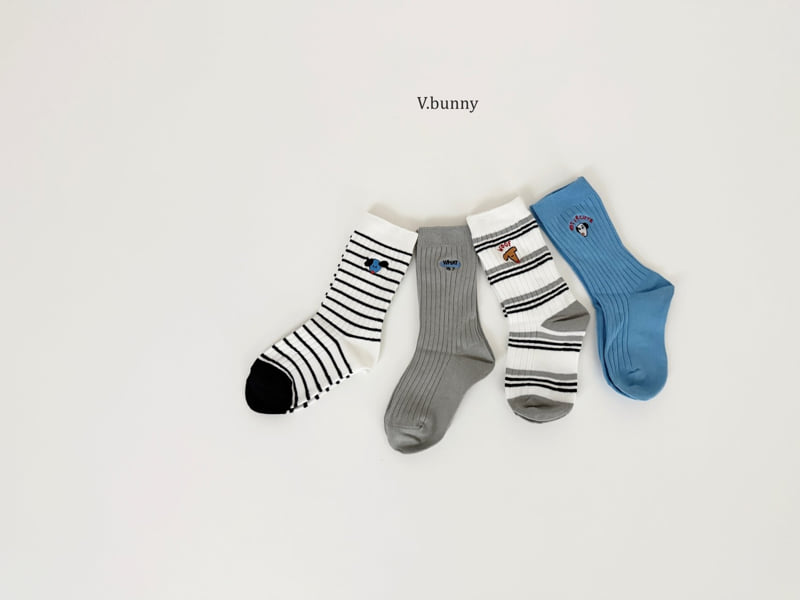 V Bunny - Korean Children Fashion - #discoveringself - What Is Socks Set - 2