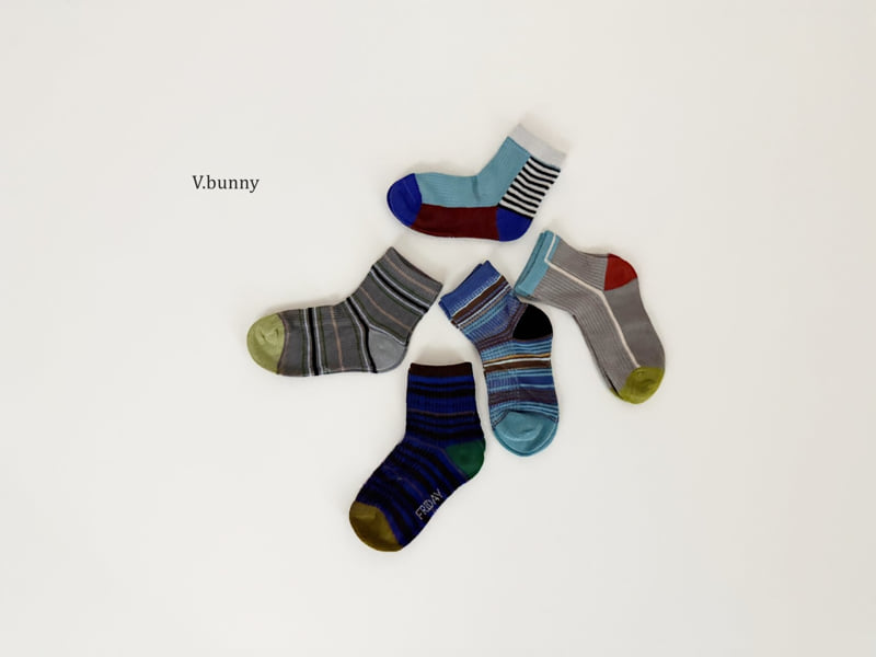 V Bunny - Korean Children Fashion - #fashionkids - Urban S Socks Set - 2