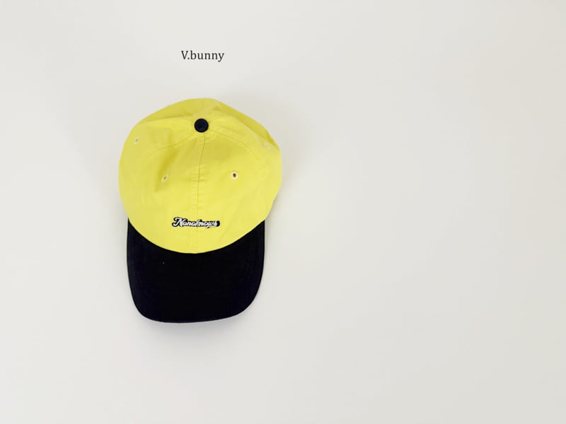 V Bunny - Korean Children Fashion - #kidsshorts - Nono Color Block Cap - 10