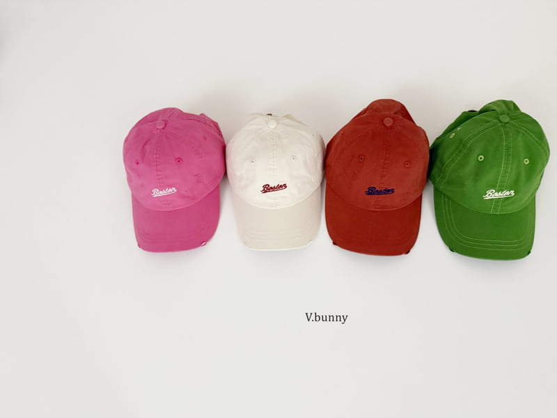 V Bunny - Korean Children Fashion - #kidzfashiontrend - Bean Boston Cap - 6