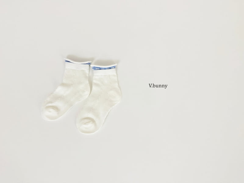 V Bunny - Korean Children Fashion - #kidzfashiontrend - Raycle Socks Set - 11