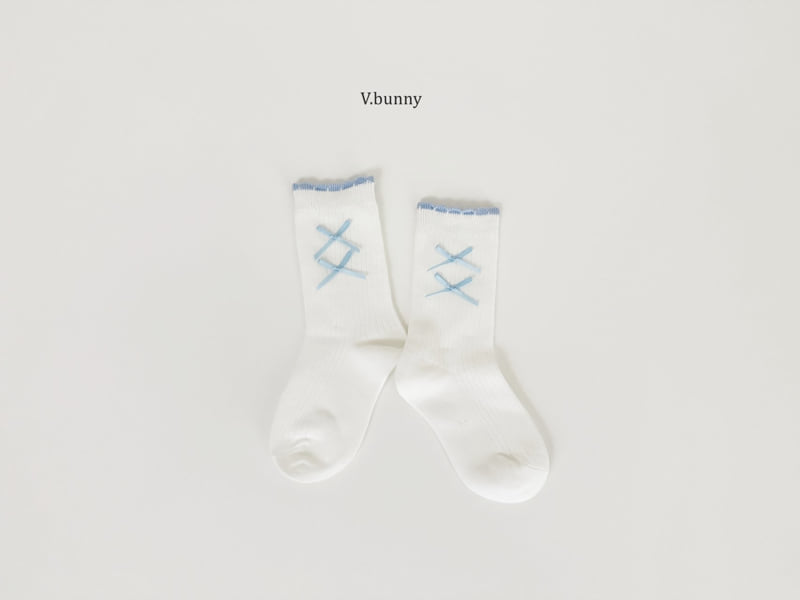 V Bunny - Korean Children Fashion - #kidzfashiontrend - Elegance Socks Set - 8