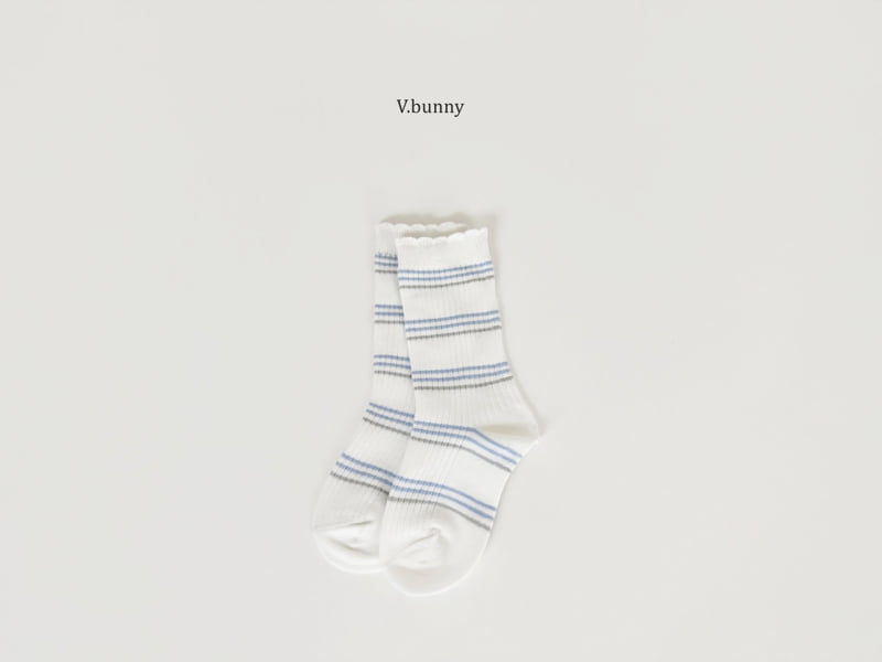 V Bunny - Korean Children Fashion - #littlefashionista - Elegance Socks Set - 10