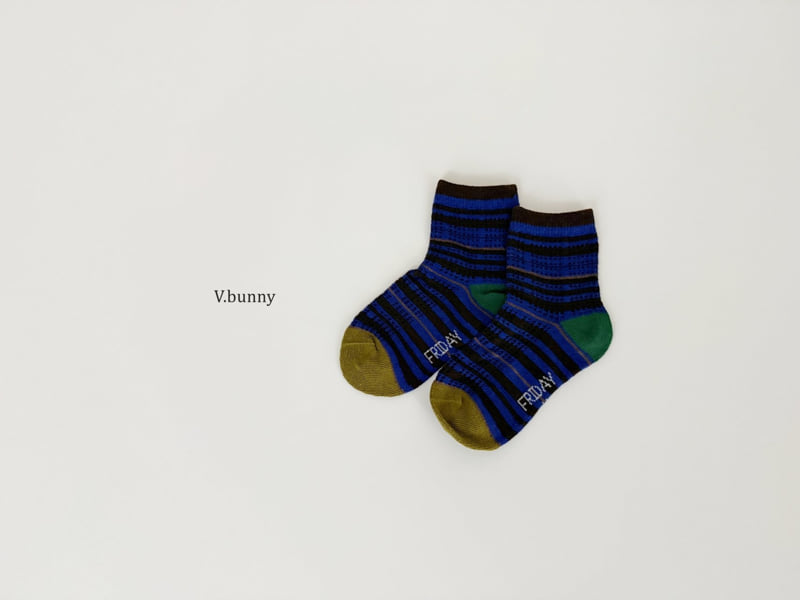 V Bunny - Korean Children Fashion - #littlefashionista - Urban S Socks Set - 7