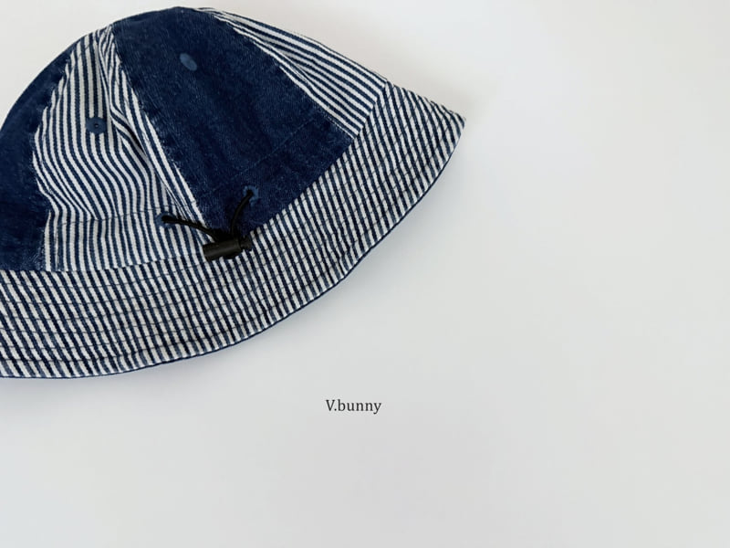 V Bunny - Korean Children Fashion - #littlefashionista - Mixed Denim Cap - 11