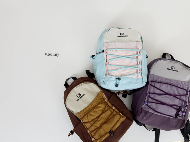 V Bunny - Korean Children Fashion - #littlefashionista - North Backpack - 4