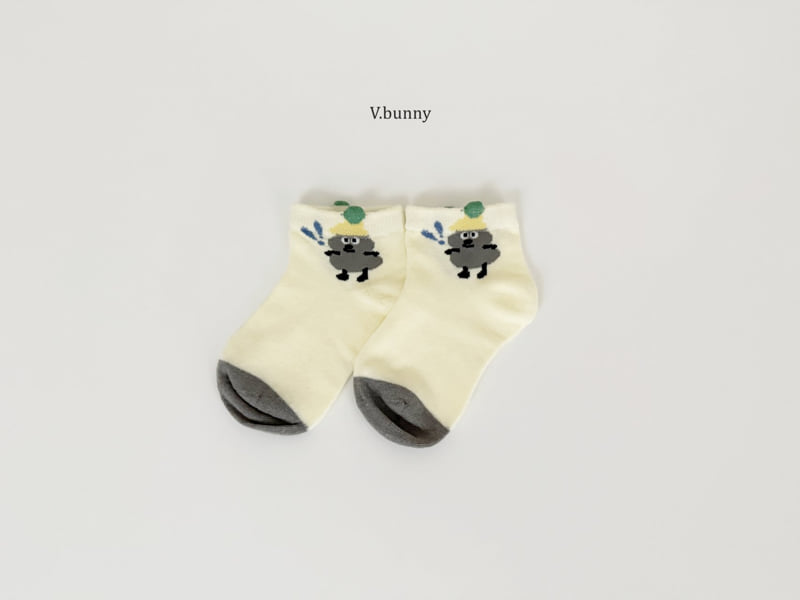 V Bunny - Korean Children Fashion - #minifashionista - Moody's Socks Set - 10