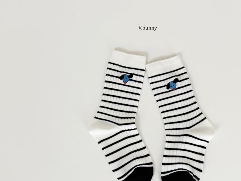 V Bunny - Korean Children Fashion - #minifashionista - What Is Socks Set - 10