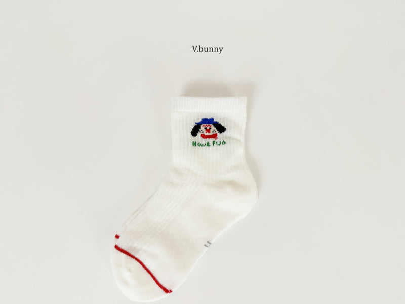 V Bunny - Korean Children Fashion - #minifashionista - Poco Poco Socks Set - 7