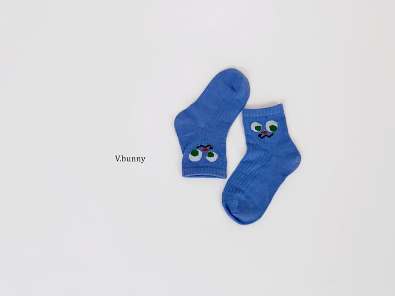 V Bunny - Korean Children Fashion - #prettylittlegirls - Teapot Socks Set - 8