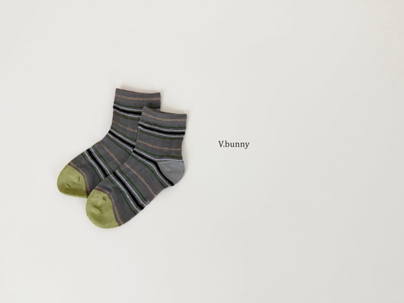 V Bunny - Korean Children Fashion - #prettylittlegirls - Urban S Socks Set - 10