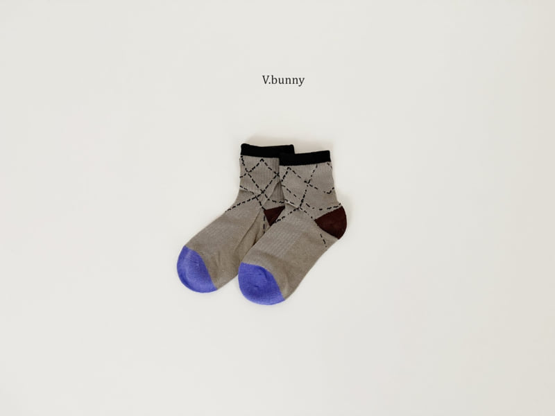 V Bunny - Korean Children Fashion - #stylishchildhood - Outfit Socks Set - 10