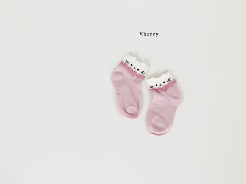 V Bunny - Korean Children Fashion - #stylishchildhood - Very Bunny Socks Set - 9