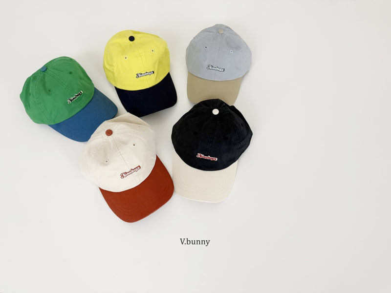 V Bunny - Korean Children Fashion - #todddlerfashion - Nono Color Block Cap - 2