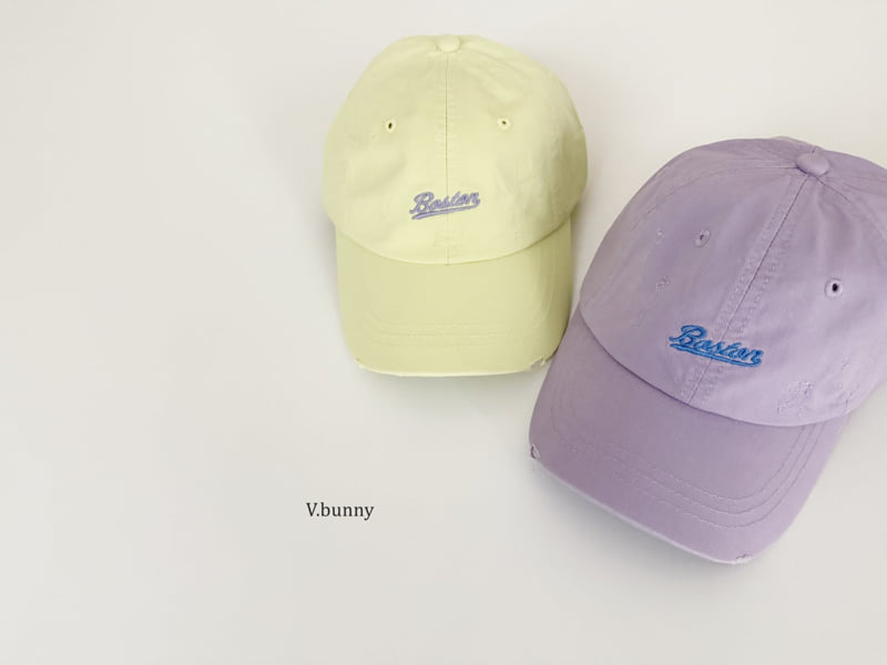 V Bunny - Korean Children Fashion - #todddlerfashion - Bean Boston Cap - 12