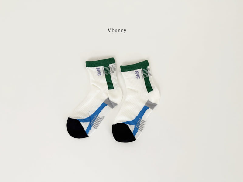 V Bunny - Korean Children Fashion - #todddlerfashion - Outfit Socks Set - 8
