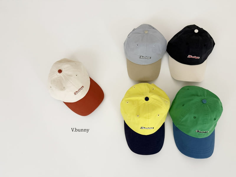 V Bunny - Korean Children Fashion - #toddlerclothing - Nono Color Block Cap - 3